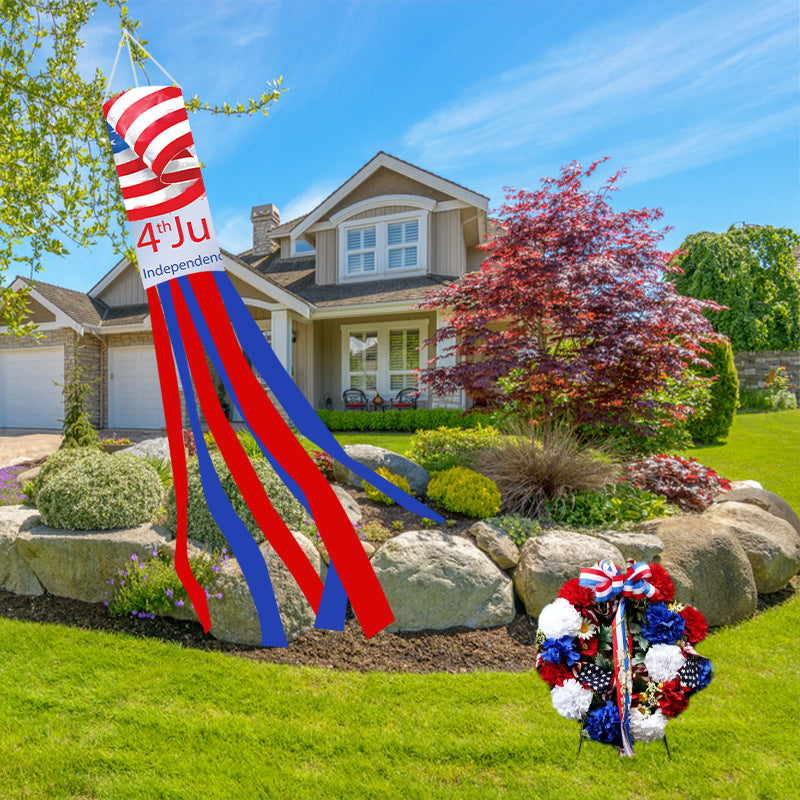 July 4th Independence Day Windpipe Windbag Decoration