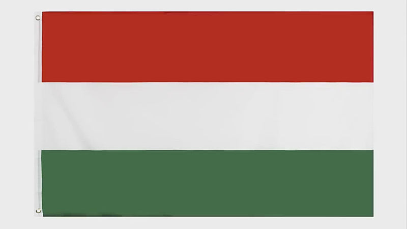 Hungarian Flag, Horizontal Tricolor, Durable Fade Proof, Country Flags Flag of Hungary, 90X150cm