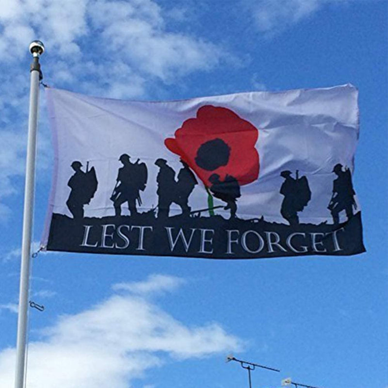 Lest We Forget Flag, Remembrance Day