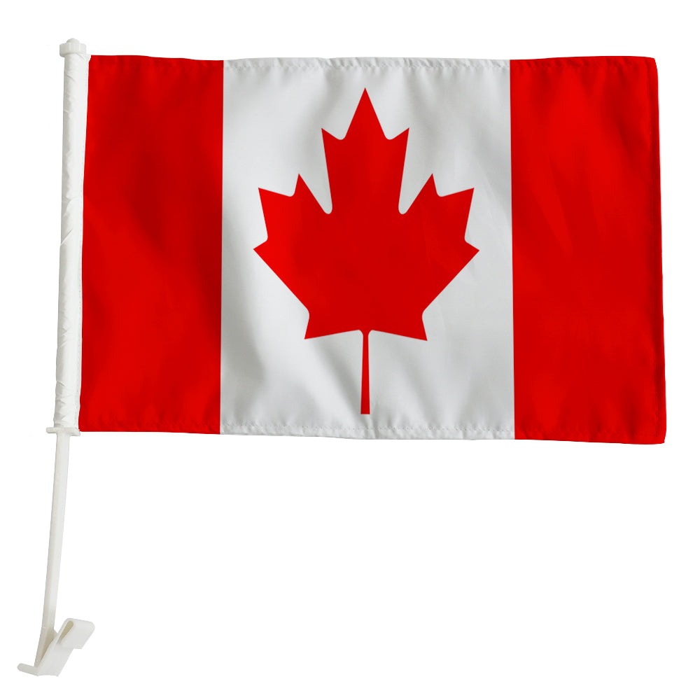 Canada Car Window Mounted Flag – Globe Flags