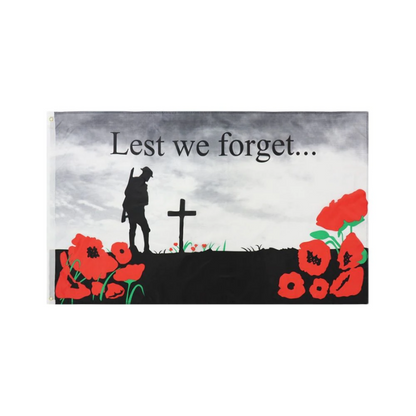 Lest We Forget Flag