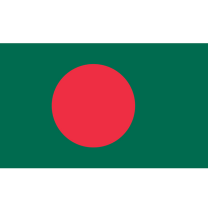 Bangladesh Flag, Country Indoor Outdoor, Stain Proof UV Protected, Bangladeshi National Flags Polyester 60X90cm