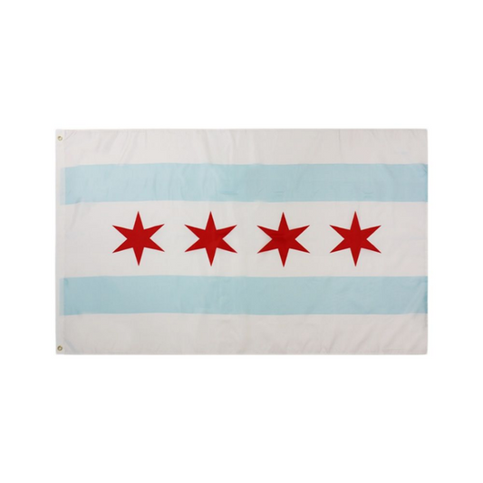 Chicago Anniversary Flag, Celebration National Flag, Polyester Stain Proof 90X150cm