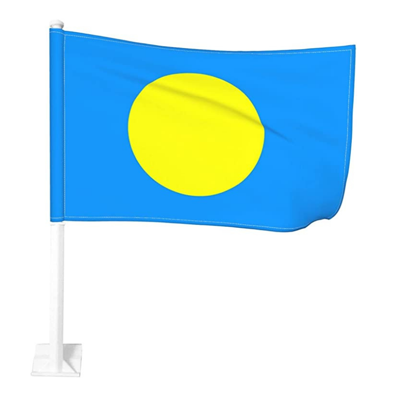 Palau Car Window Mounted Flag – Globe Flags