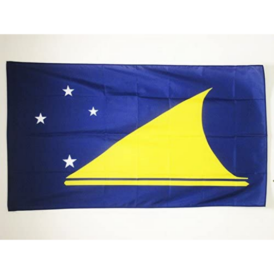 Tokelau Flag, World Flags, Globe Flags, Durable, Flag of Tokelau,100% Polyester, 90X150 cm