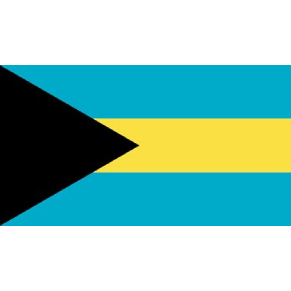 The Bahamas Flag, National Flags, Polyester Fade Proof Vivid Colors, Commonwealth of The Bahamas 90X150cm