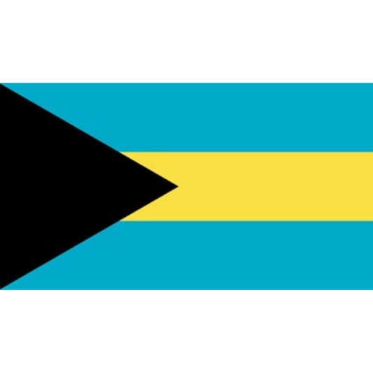 The Bahamas Flag, National Flags, Polyester Fade Proof Vivid Colors, Commonwealth of The Bahamas 90X150cm