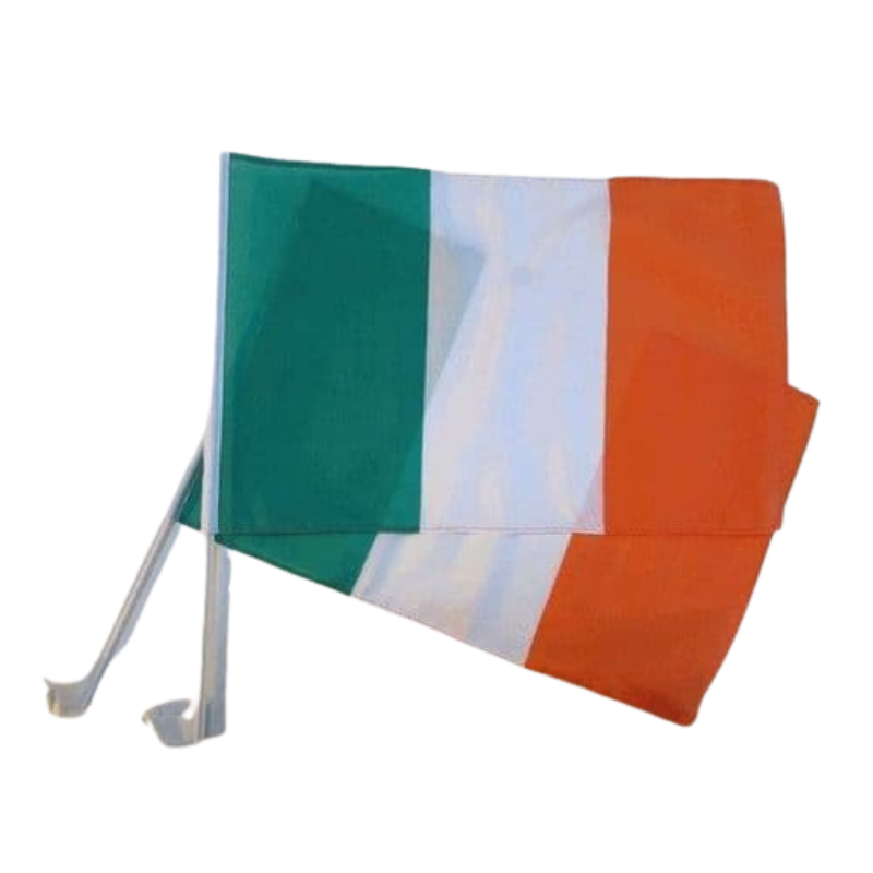 Ireland Car Window Mounted Flag