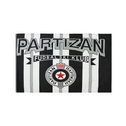 Partizan Football Club Flag