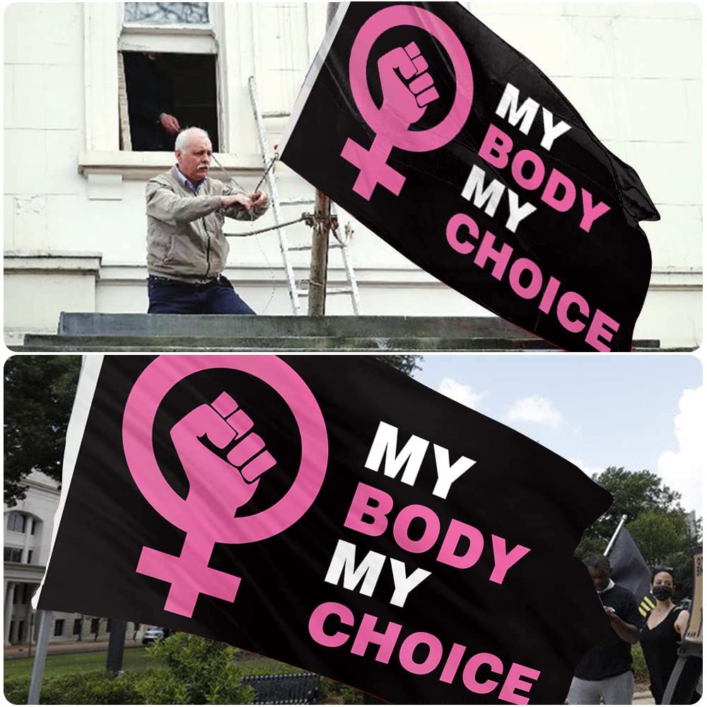 My Body My Choice Flag