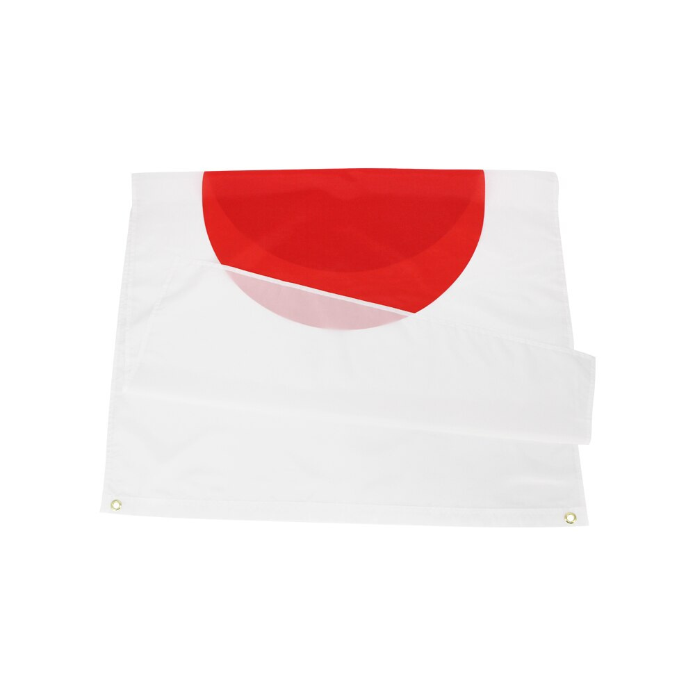 Japanese Flag, Red White World Country Flags, Vivid Shades UV Resistant 90X150cm