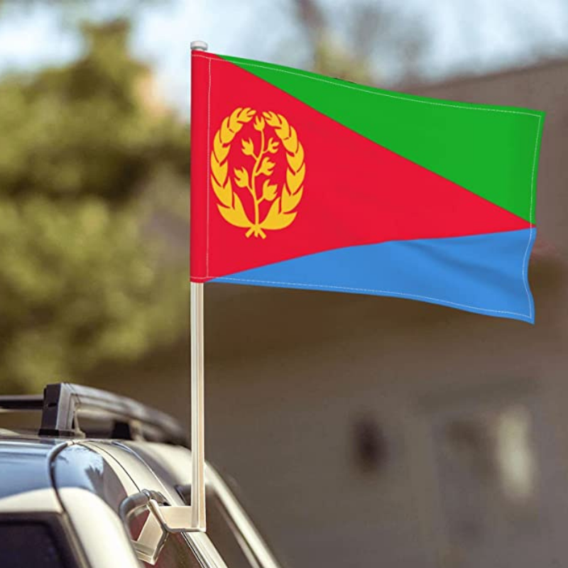 Eritrea Car Window Mounted Flag