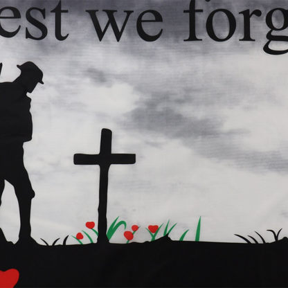 Lest We Forget Flag