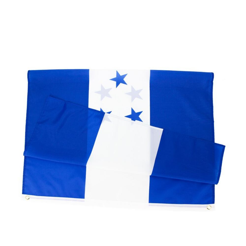 Honduras Flag, Turquoise White, Lawn Garden Terrace Flag