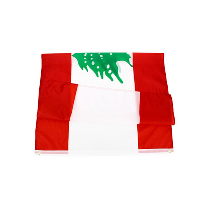 Lebanese Flag, Globe With Flags, Durable Double Stitched Country Flags 90X150cm