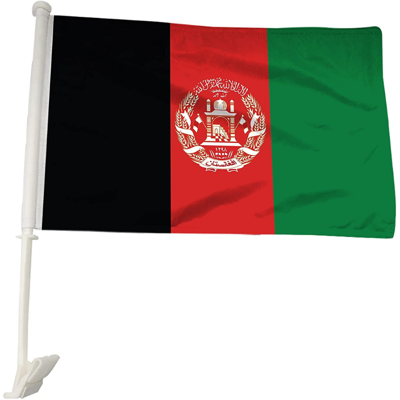 Afghanistan Car Window Mounted Flag