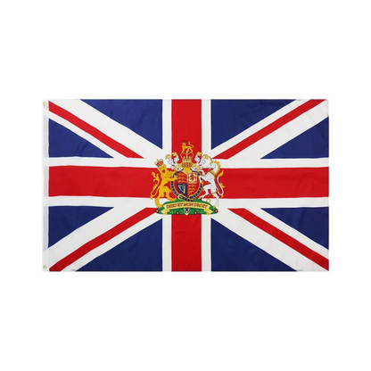 United Kingdom Coat Of Arms Flag