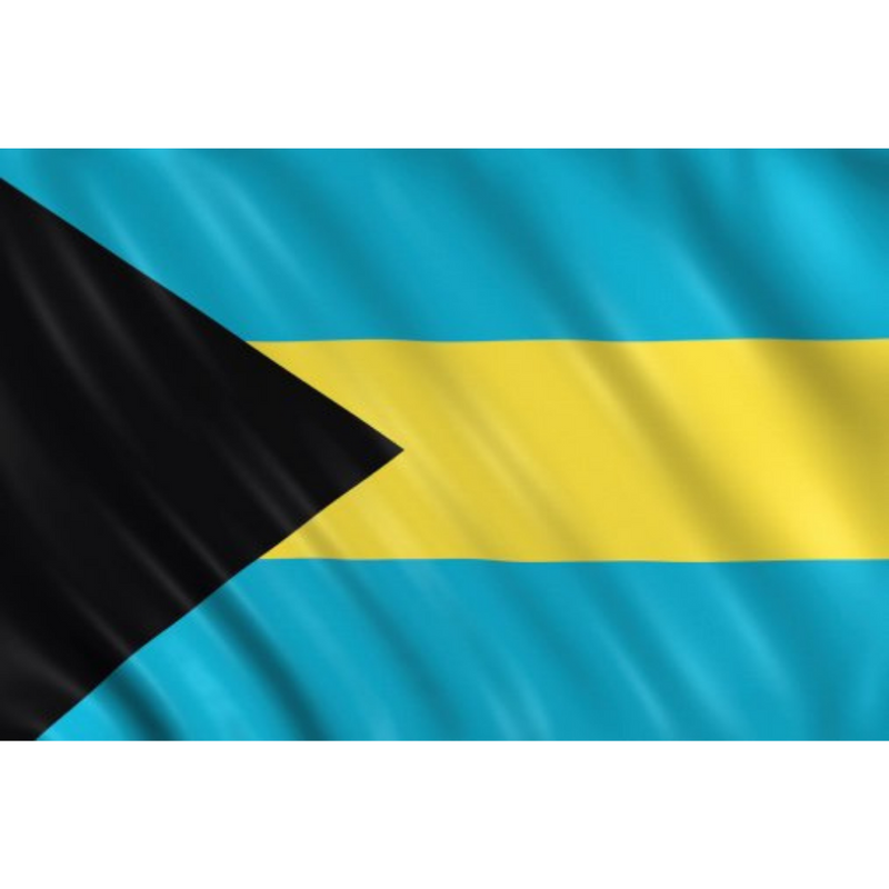 The Bahamas Flag, National Flags, Polyester Fade Proof Vivid Colors, Commonwealth of The Bahamas 90X150cm