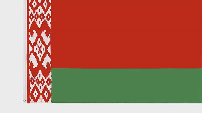 Belarusian Flag, Red Green White, Double Stitched National and Country Flags, UV Resistant 90X150cm