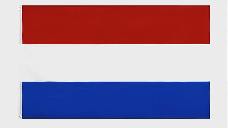 Netherlands Flag, Tricolor Country Flag, Kingdom of the Netherlands Fade Proof, Durable, 100% Polyester, 90X150 cm
