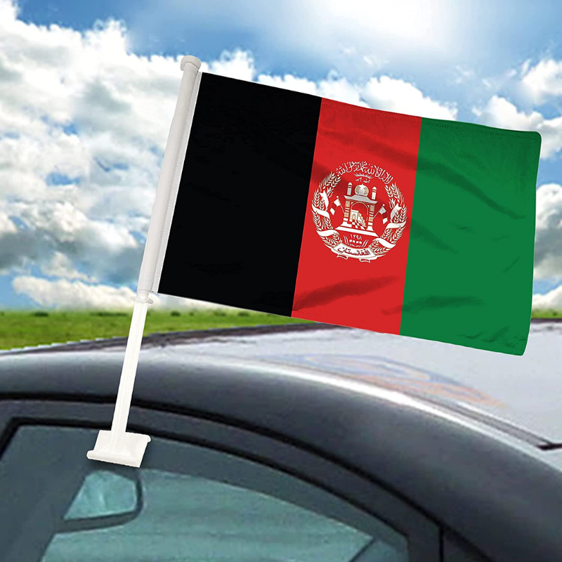 Afghanistan Car Window Mounted Flag