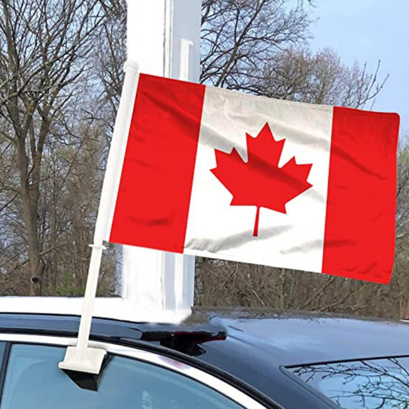 Canada Car Window Mounted Flag