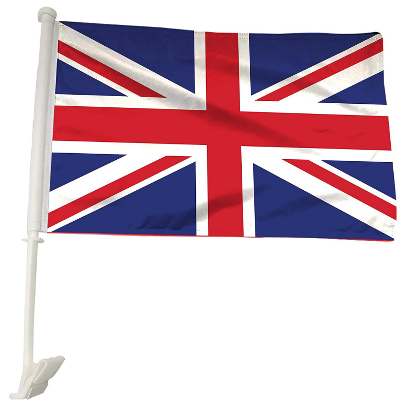 United Kingdom Car Window Mounted Flag