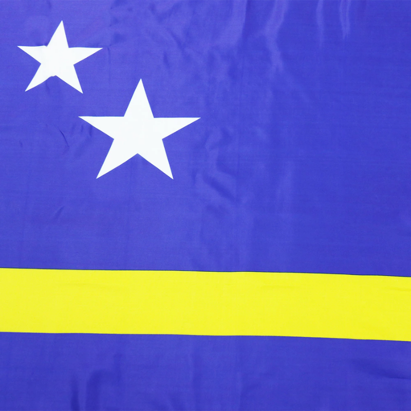 Curacao Flag, Country and National Flags, Double Stitched Durable, Polyester 90X150cm