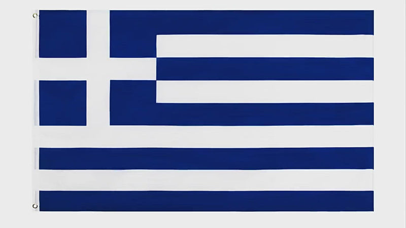 Greek Flag, Country and National Flag, Tear and Fade Proof, Durable 100% Polyester 90X150cm