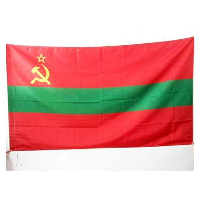 Transnistria Flag, World Flags , Flags and Countries, Polyester, Double stitched, 90X150cm
