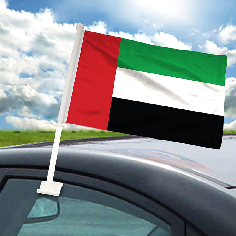 United Arab Emirates Car Window Mounted Flag