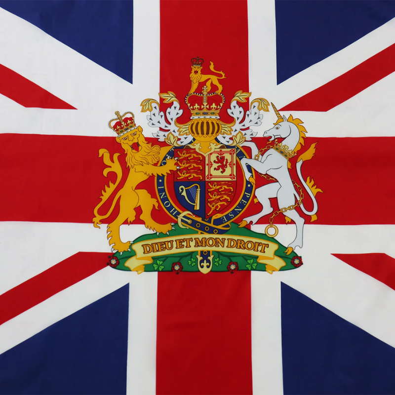 United Kingdom Coat Of Arms Flag