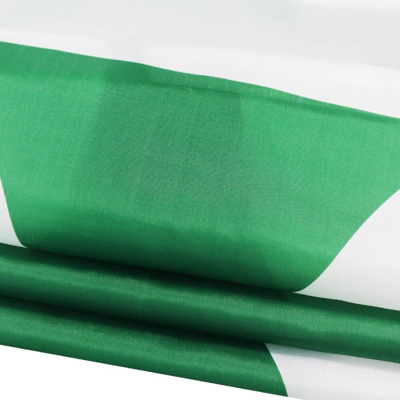 Christopher Columbus Flag, Green White, Historical Flags, Stain and UV Resistant 90X150cm