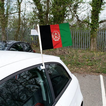 Afghanistan Car Window Mounted Flag