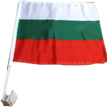 Bulgaria Car Window Mounted Flag