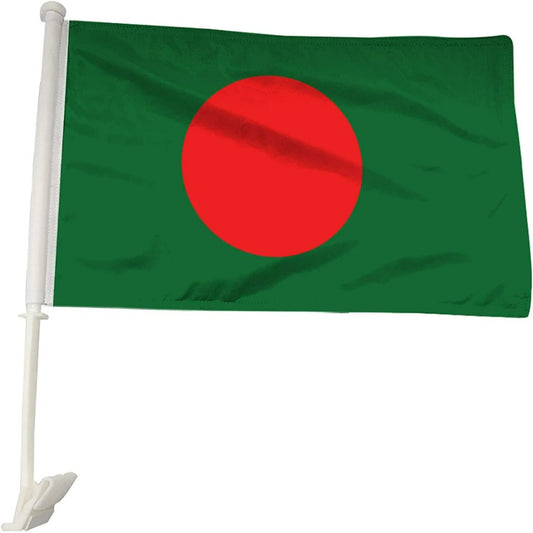 Bangladesh Car Window Mounted Flag