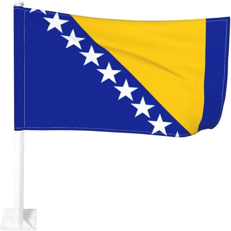 Bosnia and Herzegovina Car Window Mounted Flag