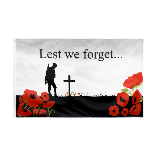 Lest We Forget Flag, Remembrance Day