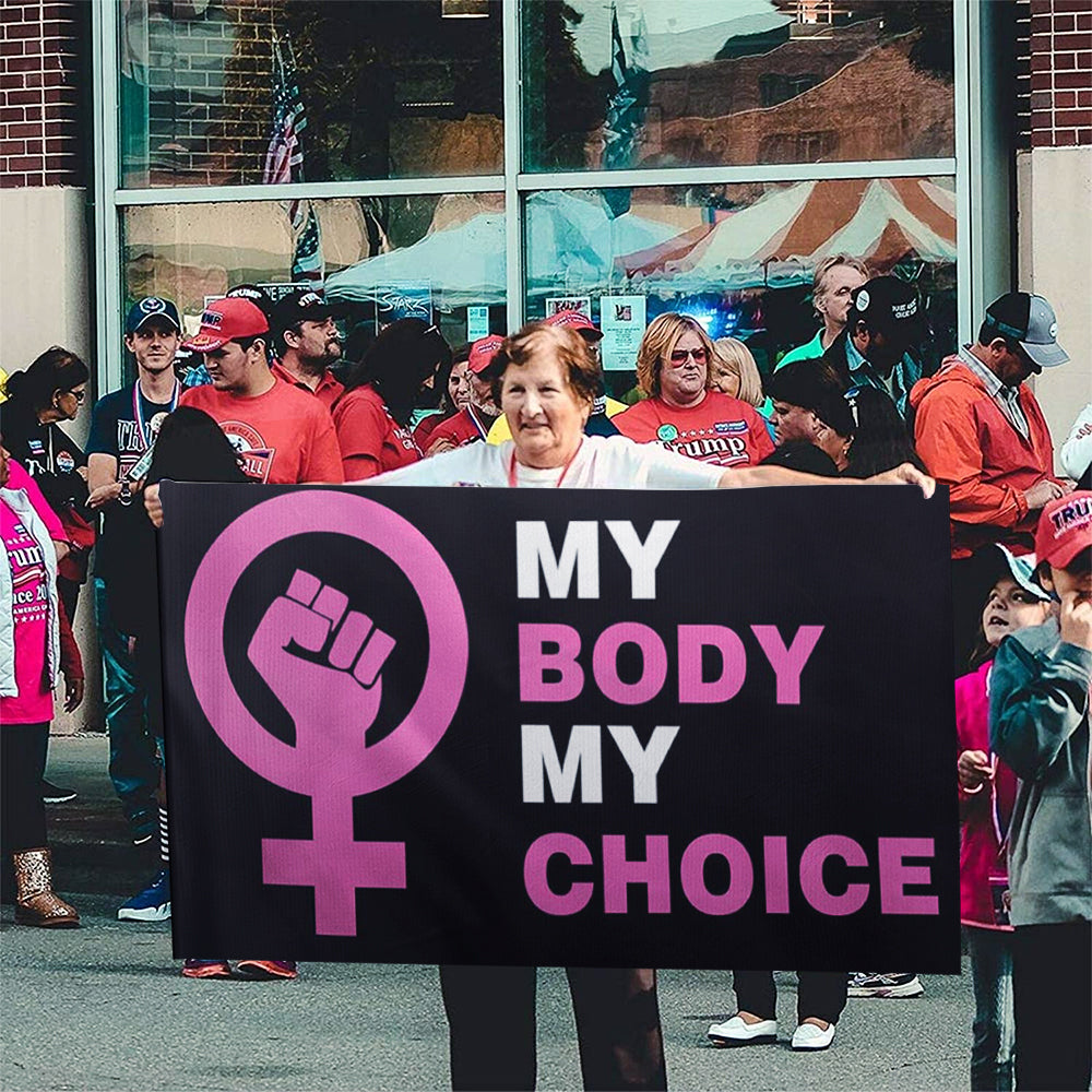 My Body My Choice Flag