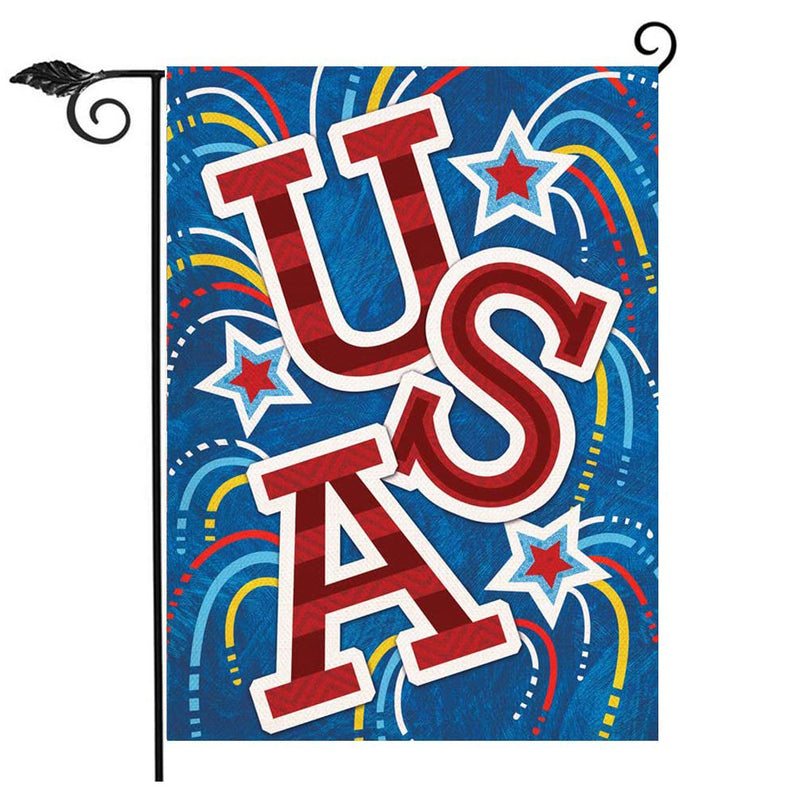 Digitally Printed Independence Day Garden Flag