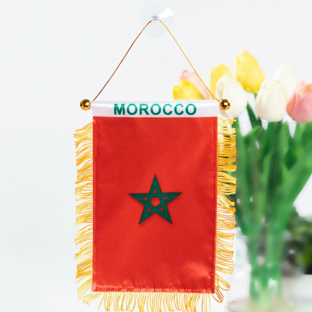 The Morocco Hanging Pennant Flag