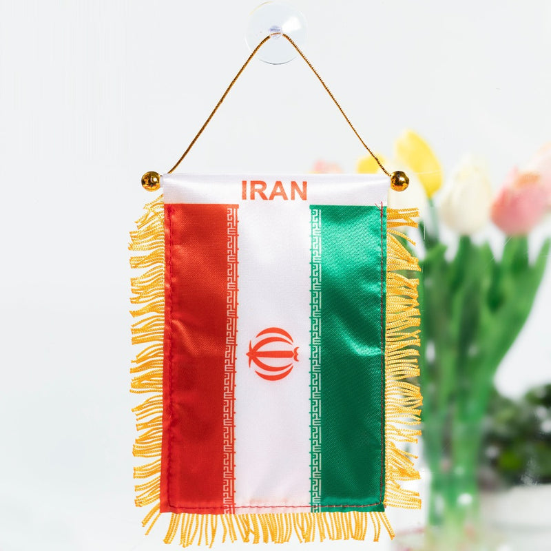 Iran World Cup Hanging Flag