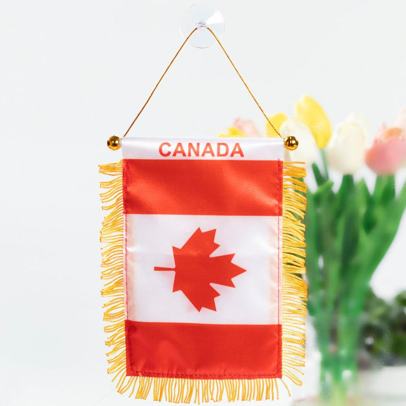 Canada World Cup Hanging Flag
