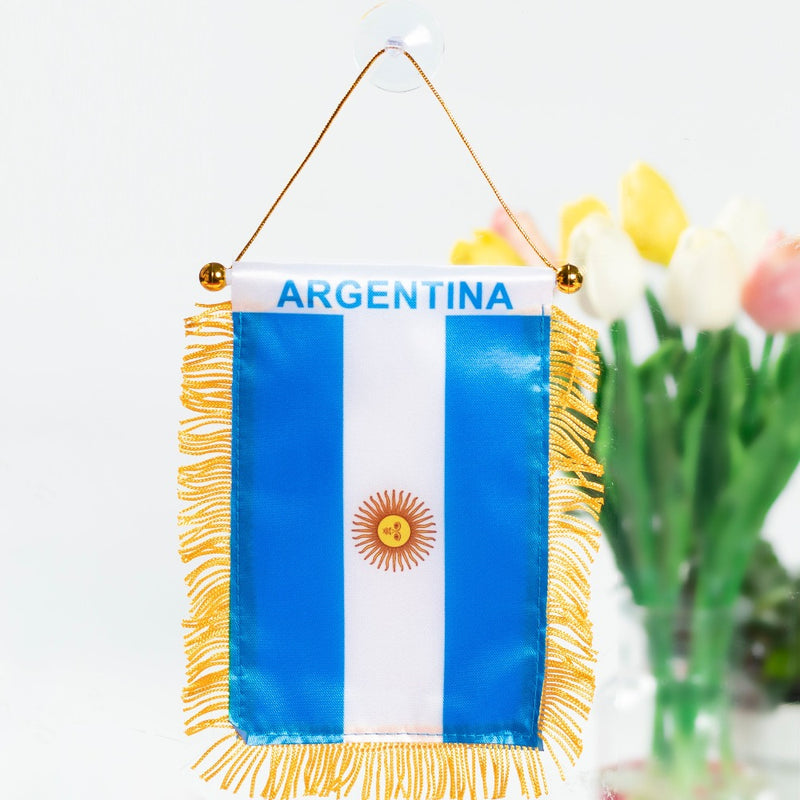 Argentina World Cup Hanging Flag