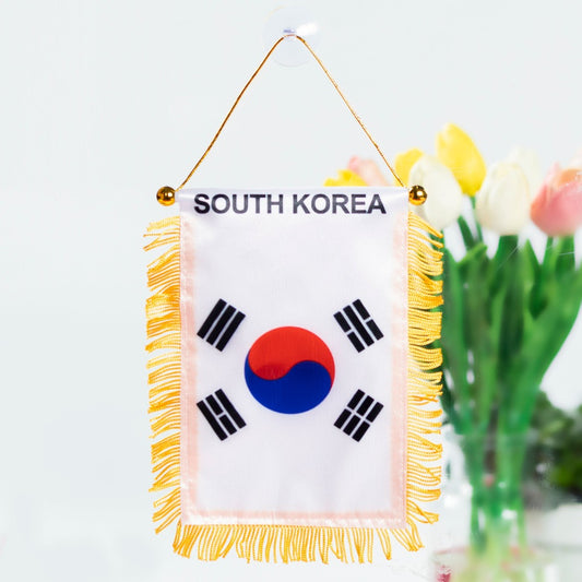 The South Korea Hanging Pennant Flag