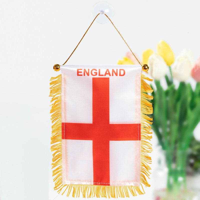 The England Hanging Pennant Flag