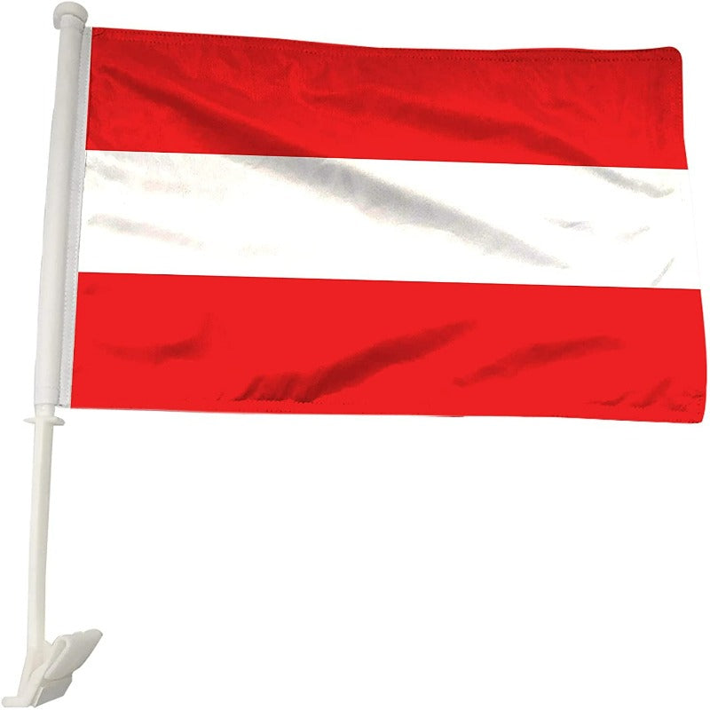 Austria Car Window Mounted Flag