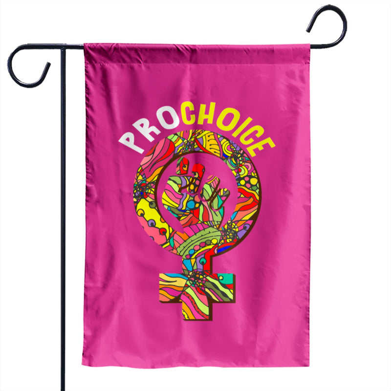 Fight For Pro Choice Garden Flag