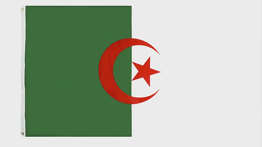 Algerian Flag, Countries and Flags for Indoor and Outdoor usage, The People's Democratic Republic of Algeria Flags, 90X150cm