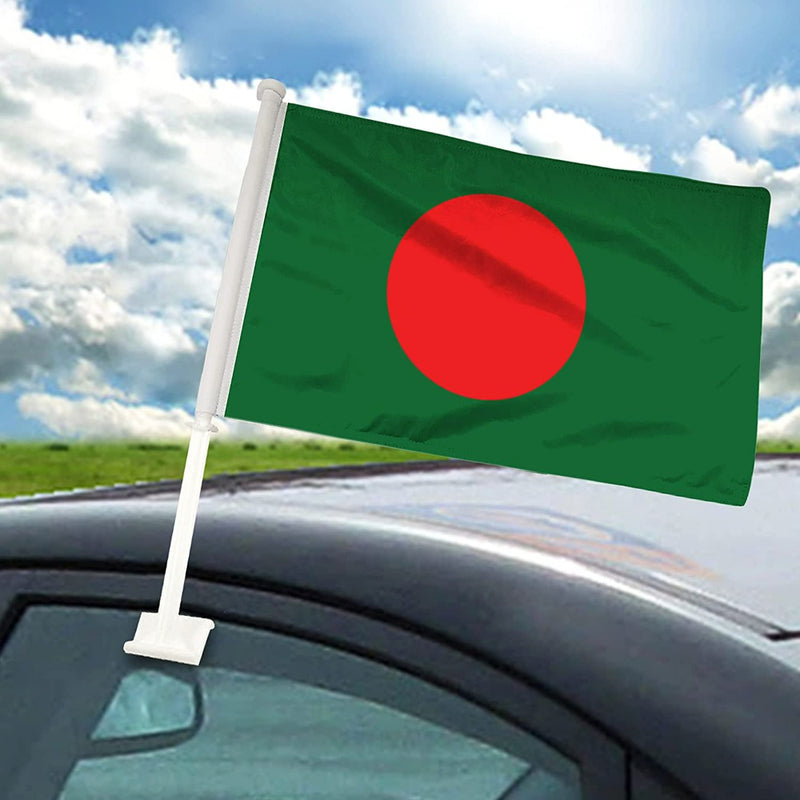Bangladesh Car Window Mounted Flag